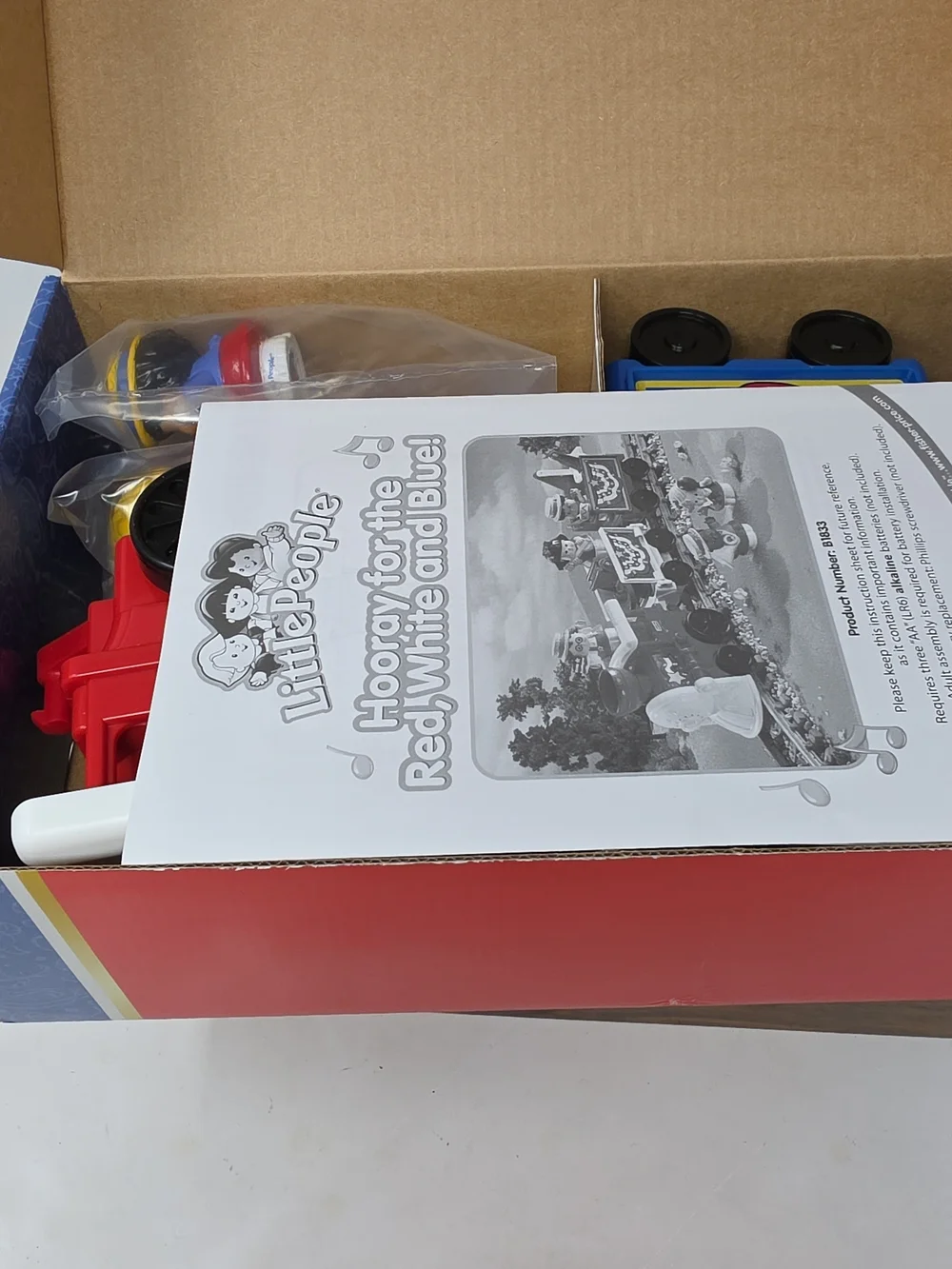 Fisher-Price Little People Patriotic Train Set - Red, White, Blue